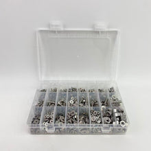 Load image into Gallery viewer, WVYWV  Bolts of metal,351Pcs Machine Screws Nuts and Bolts Assortment Kit, # 6-32# 8-32# 10-24 Phillips Pan Head Assorted 304 Stainless Steel Bolts Nuts Flat Washers Bolts with Case
