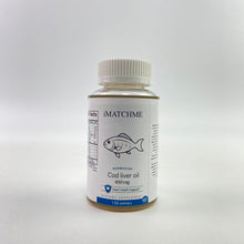 Load image into Gallery viewer, iMATCHME Cod liver oil - Cod Liver Oil, Omega-3s + A &amp; D3, Wild-Caught Norwegian Arctic Cod-Liver Oil, Sustainably Sourced Nordic Fish Oil Liquid, Green Apple
