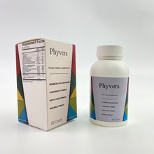 Load image into Gallery viewer, Phyvers Protein dietary supplements | 60 Capsules | Hydrolyzed Collagen Type I, II, III, V, X | Keto &amp; Paleo Friendly, Non-GMO, Gluten Free Supplement
