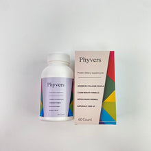Load image into Gallery viewer, Phyvers Protein dietary supplements | 60 Capsules | Hydrolyzed Collagen Type I, II, III, V, X | Keto &amp; Paleo Friendly, Non-GMO, Gluten Free Supplement
