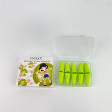 Load image into Gallery viewer, FNGXX earplugs for noise protection- 8 Small Foam Earplugs for Sleeping for Small Ear Canals! Noise Cancelling 32 dB, Sound Blocking, Premium Soft Earplugs for Women and Men, Ear Plugs to Block Snoring

