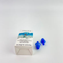 Load image into Gallery viewer, FNGXX ear plugs for swimming,Swimming Ear Plugs 1 Pairs Professional Waterproof Reusable Silicone Earplugs for Swimming Surfing Snorkeling Showering Bathing Suitable for 14+ and Adult
