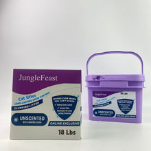 Load image into Gallery viewer, JungleFeast  Cat litter,Clumping Cat Litter, 24/7 Performance Multi Cat Litter -17.2 kg
