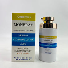 Load image into Gallery viewer, MONBRAY Cosmetics,Aloe &amp; Collagen Serum For Face - Dermatologist Tested, Anti-Aging, Ultra Hydrating Aloe Vera Gel For Face - Natural Ingredients, Clean Beauty - 24 oz
