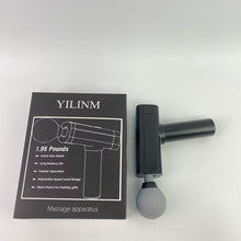 Load image into Gallery viewer, YILINM Massage apparatus, Muscle Therapy Gun for Athletes, Deep Tissue Percussion Body Muscle Massager with 30 Adjustable Speeds, 6 Types of Massage Heads, Handheld Massager for Neck Back Pain Relief
