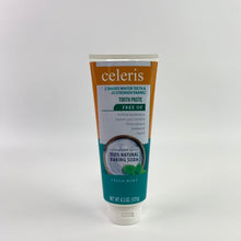 Load image into Gallery viewer, celeris Tooth paste,Fluoride-Free Toothpaste Whiten + Activated Charcoal - 4.3oz Tubes, Clean Mint- 100% Natural Baking Soda
