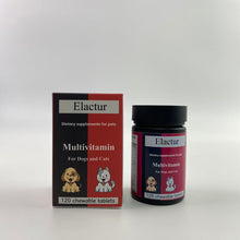 Load image into Gallery viewer, Elactur Dietary supplements for pets with Glucosamine, MSM, Chondroitin, &amp; Green Lipped Mussel - Supports Healthy Joints and Weight Management
