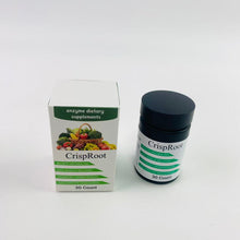 Load image into Gallery viewer, CrispRoot enzyme dietary supplements - Complete Digestive Enzymes Supplement for Gut Health - Bloating Relief for Men and Women - Lipase Amylase Bromelain Digestive Enzymes (30 Capsules)
