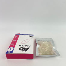 Load image into Gallery viewer, MAOJI Gelatin capsules, empty, for pharmaceuticals,Empty Gelatin Capsules - (50 Count) Very Small Empty Capsules Ideal for DIY Filling - Gel Caps
