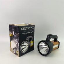 Load image into Gallery viewer, KELTRYNX Electric torches for lighting,Super Bright Torch Searchlight Handheld Portable LED Spotlight USB Rechargeable Multi-Function Flashlight Outdoor Long Shots Lamp
