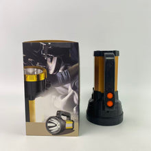 Load image into Gallery viewer, KELTRYNX Electric torches for lighting,Super Bright Torch Searchlight Handheld Portable LED Spotlight USB Rechargeable Multi-Function Flashlight Outdoor Long Shots Lamp
