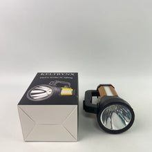 Load image into Gallery viewer, KELTRYNX Electric torches for lighting,Super Bright Torch Searchlight Handheld Portable LED Spotlight USB Rechargeable Multi-Function Flashlight Outdoor Long Shots Lamp
