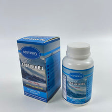 Load image into Gallery viewer, seaveasy Cod liver oil - Cod Liver Oil, Omega-3s + A &amp; D3, Wild-Caught Norwegian Arctic Cod-Liver Oil, Sustainably Sourced Nordic Fish Oil Liquid, Green Apple

