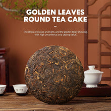 Load image into Gallery viewer, Thryzlemp Organic Ripe Pu erh Tea Cake,3.53 Oz USDA Certified Aged Fermented Pu-Erh Tea Cake, Chiese Tea Fermented Traditional Craft, Woody Aroma, No Fishy
