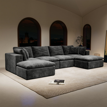 Load image into Gallery viewer, ZWYO HOSIMU 137.8*68.9"Modular Sectional Sofa

