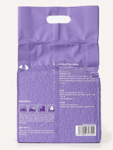 Load image into Gallery viewer, PURPURLAND Tofu Cat Litter, 17.6lb Fast Clumping &amp; Odor Control, White Tea Scent, Natural Bean Dregs &amp; Cassava Starch, Dust-Free, Flushable, Low Tracking, Ultra Absorbent, Lightweight, 4.4lb x 4 Bags
