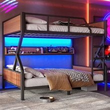 Load image into Gallery viewer, ZWYO HOSIMU Full over Full Bunk Bed
