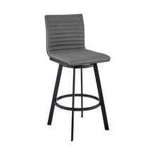 Load image into Gallery viewer, ZWYO HOSIMU 26" Counter Height Swivel Bar Stool
